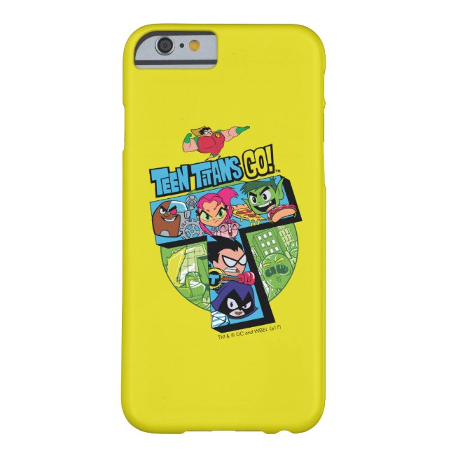 Teen Titans Go! | Titans Tower Collage Case-Mate iPhone Case (Back)