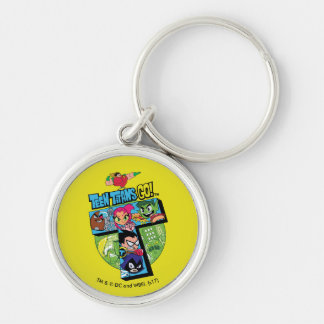 Teen Titans Go! | Titans Tower Collage Key Ring