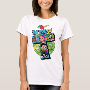 Teen Titans Go! Titans Tower Collage T-Shirt