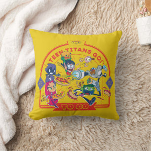 Teen Titans Go! To Go Cushion