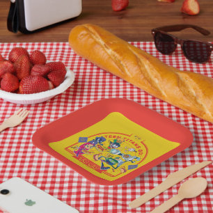 Teen Titans Go! To Go Paper Plate