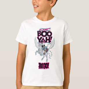 Teen Titans Go!   Warrior Cyborg Riding Pegasus T-Shirt
