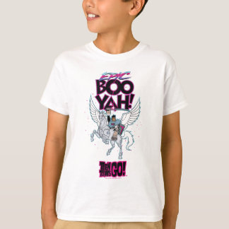 Teen Titans Go! | Warrior Cyborg Riding Pegasus T-Shirt