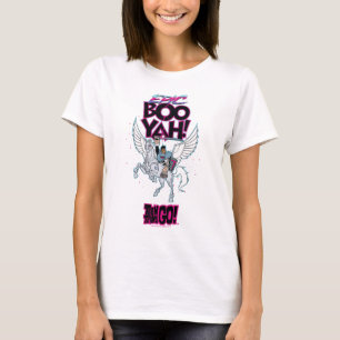 Teen Titans Go!   Warrior Cyborg Riding Pegasus T-Shirt