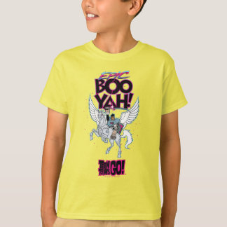 Teen Titans Go! | Warrior Cyborg Riding Pegasus T-Shirt