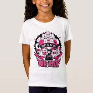 Teen Titans Go! "We Ride" Retro Moto Graphic T-Shirt