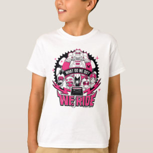 Teen Titans Go! "We Ride" Retro Moto Graphic T-Shirt