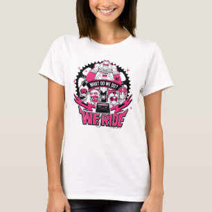Teen Titans Go!   "We Ride" Retro Moto Graphic T-Shirt