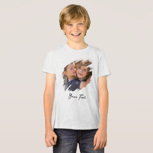 Teen Toddler Kids Photo Boys Soft Cotton Tshirt
