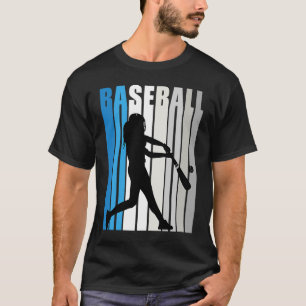 Teen Vintage Baseball Birthday Fun Colours Grey Fa T-Shirt
