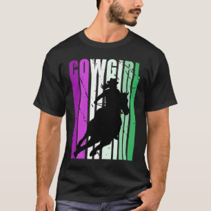 Teen Vintage Cowgirl Birthday Country Girls Southe T-Shirt