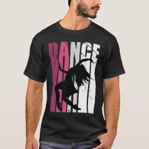 Teen Vintage Dance Birthday Funy Retro Cool Cute T-Shirt