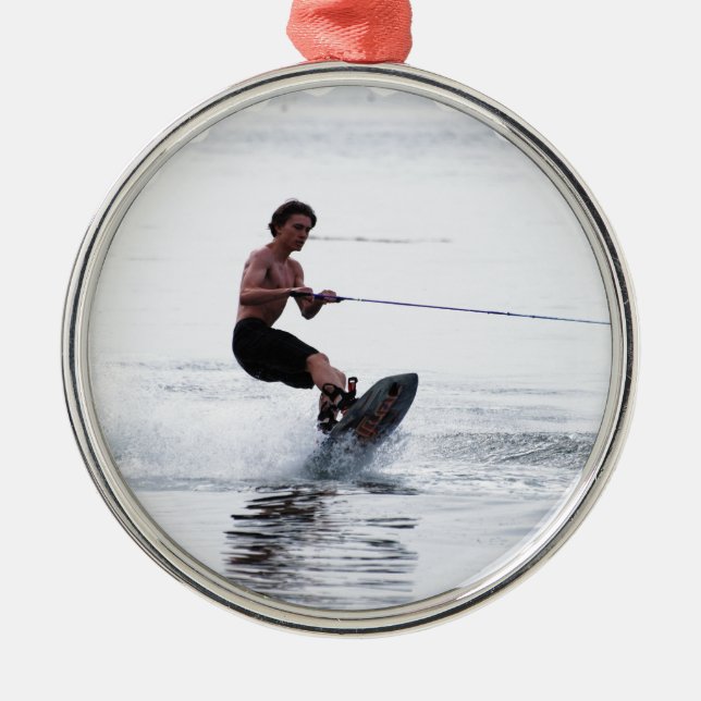 Teen Wakeboarder Ornament (Front)