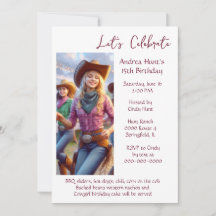 Teenage Girl 15th Birthday Party