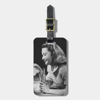 Teenage Girl Luggage Tag