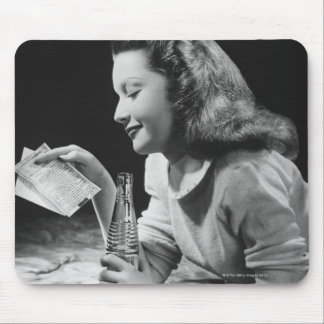 Teenage Girl Mouse Mat