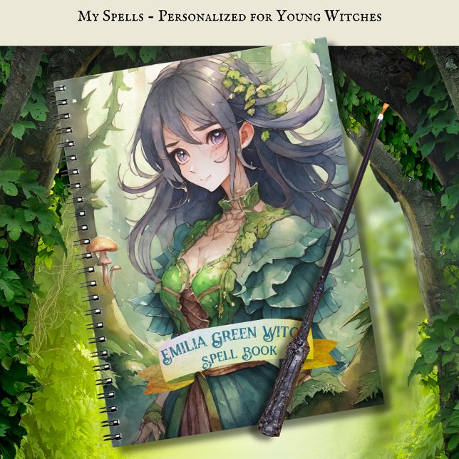 Teenage GREEN Witch Spells Book Grimoire (Creator Uploaded)