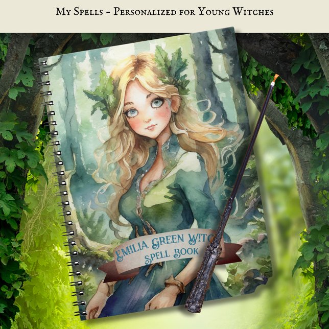 Teenage GREEN Witch Spells Book Grimoire (Creator Uploaded)