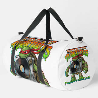 teenage mutant ninja turntable duffle bag
