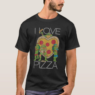 Teenage Mutant Ninja Turtles Pizza My Heart Graphi T-Shirt