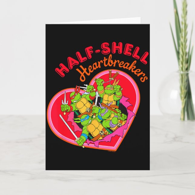 Teenage Mutant Ninja Turtles Valentines Heartbreak Card (Front)
