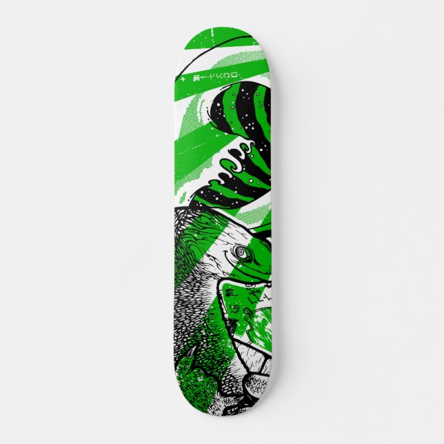 Teenage Mutant Tsunami Surfin Skateboard (Front)