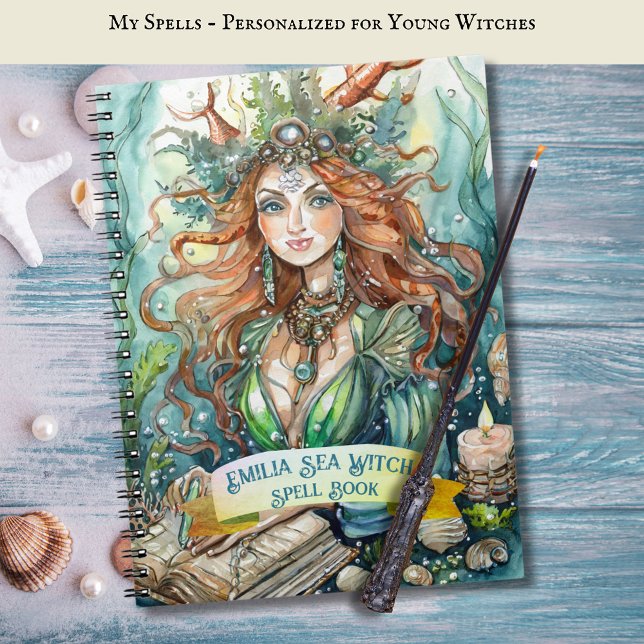 Teenage Sea Witch Spells Book Grimoire (Creator Uploaded)