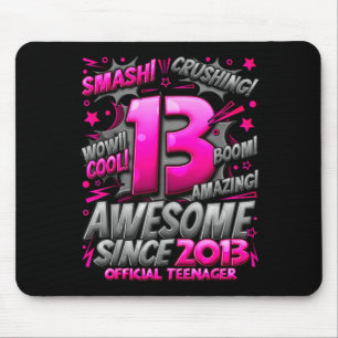 Teenager 13 Year Old Boys 13th Birthday Boy  Mouse Mat
