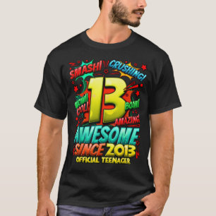 Teenager 13 Year Old Boys 13th Birthday Boy T-Shirt