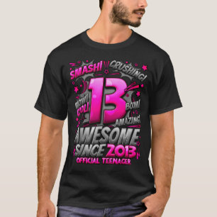 Teenager 13 Year Old Boys 13th Birthday Boy  T-Shirt