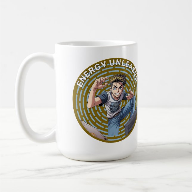 teenager boy coffee mug (Left)