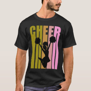 Teenagers Vintage Cheerleading Birthday Motivation T-Shirt