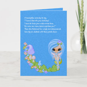 Teensy Fae Cute Faery Card