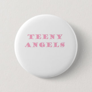 teeny angels 6 cm round badge