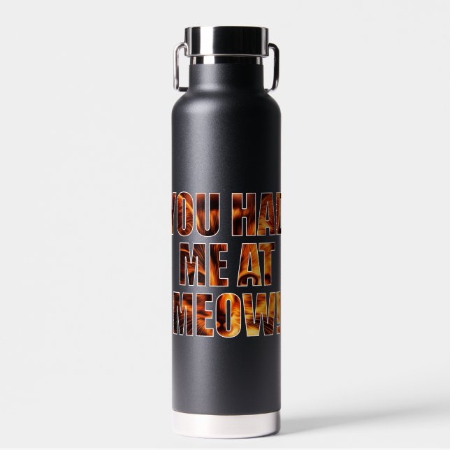 "Teeny Tigger" Kitty Vacuum Insulated Bottle (Front)