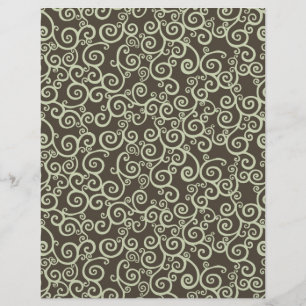 Teeny Toes GRN Scrapbook Paper B