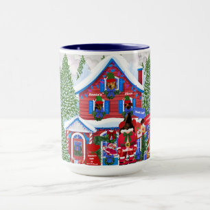 Teeny Weenie Santa Elves Coffee Mug