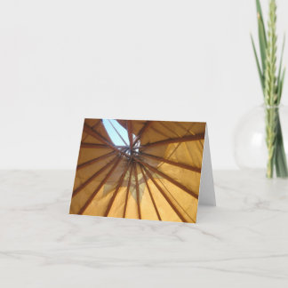 Teepee Card