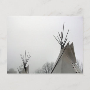 Teepee Tops Postcard