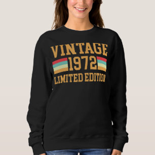 Tees Vintage 1972 Born 50 Years Ago