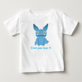 teeshirt child blue monster baby T-Shirt