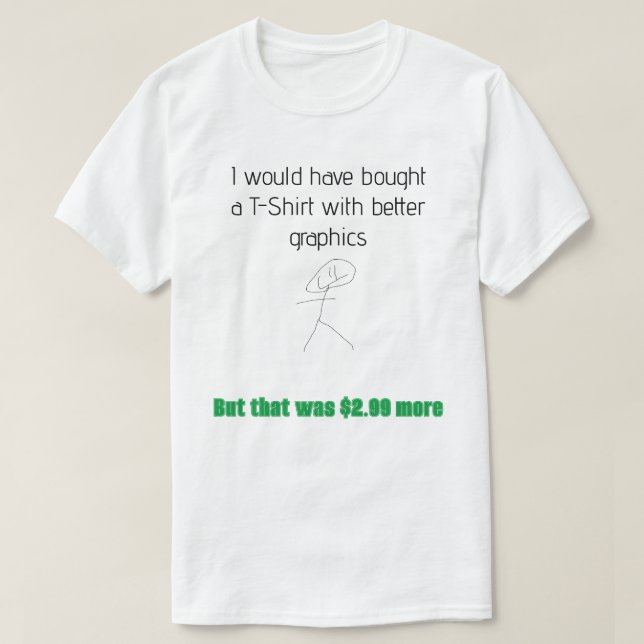 Teespring Funny T-Shirt for adults or fathers day (Design Front)