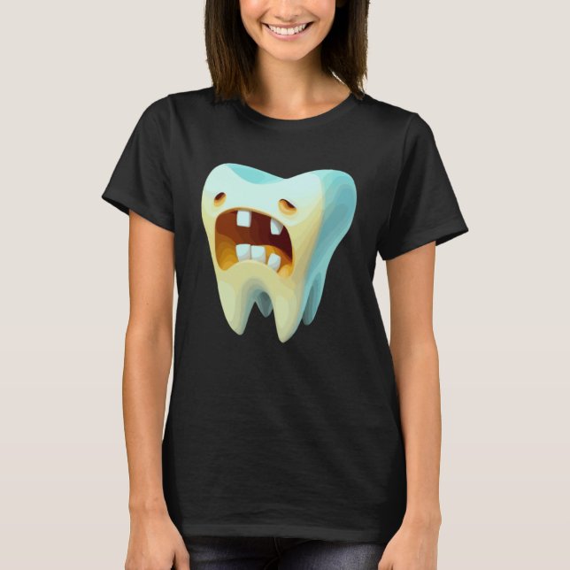 Teeth Dental Graphic Mint To Be  Dental Memes T-Shirt (Front)