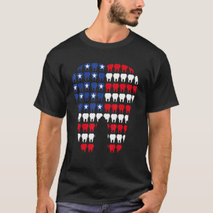 Teeth Dental Life Dentist Tools Dental Assistant T-Shirt