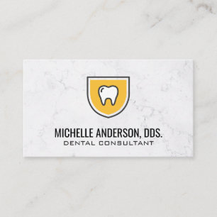 Teeth Dental Logo Business Card