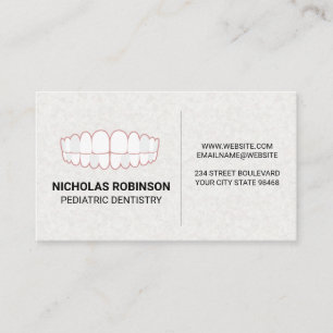 Teeth Icon   Dentistry Business Card
