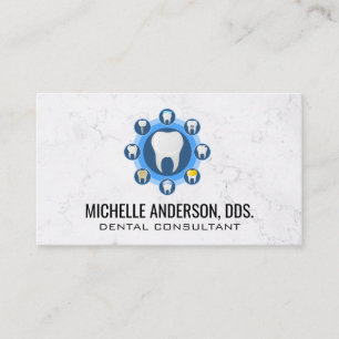 Teeth Logos Business Card