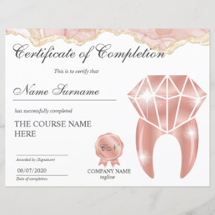 Teeth Whitening Certificate of Completion Course