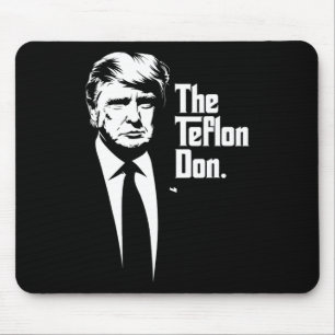 Teflon Don Trump Monochromatic Iconic Art  Mouse Mat