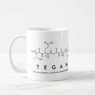 Tegan peptide name mug